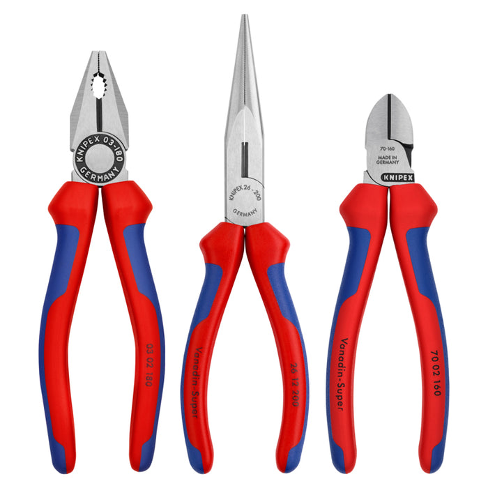 KNIPEX 3-Piece Assembly Pack Pliers Set