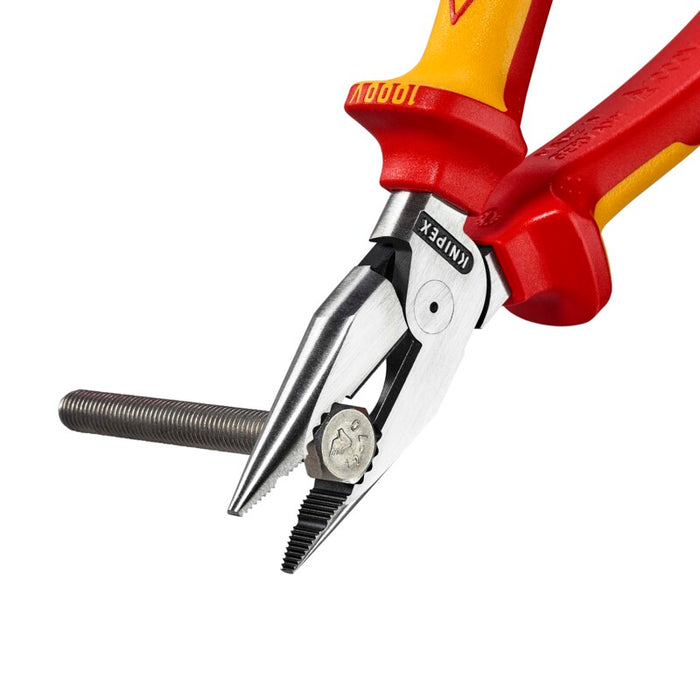 KNIPEX 7-1/4" Needle-Nose Combination Pliers-1000V Insulated