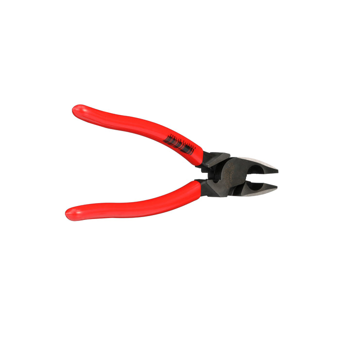 KNIPEX 9-1/2" High Leverage Lineman's Pliers New England with Fish Tape Puller & Crimper