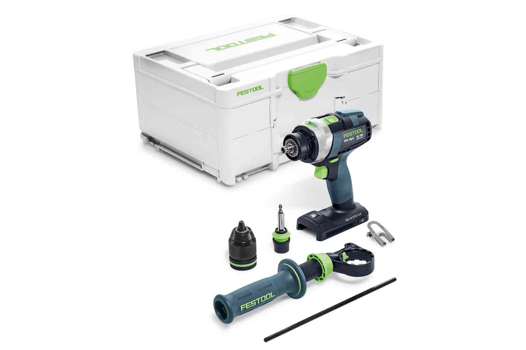 Festool Cordless Drill QUADRIVE TPC 18/4 I-Basic