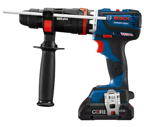 BOSCH 18V SDS-Plus Rotary Hammer Attachment with Side Handle