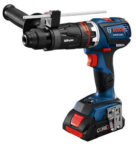 BOSCH 18V SDS-Plus Rotary Hammer Attachment with Side Handle