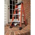 Louisville Fiberglass 375 Lbs. 4-Foot Fiberglass Duty Ladder