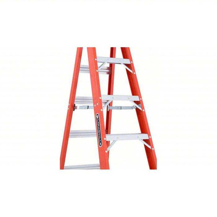 Louisville Ladder 6-Foot Fiberglass Step Ladder, 375-Pound Load Capacity, Type IAA, FS1406HD