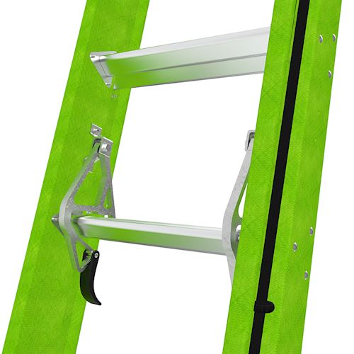 Little Giant Ladders 20' HyperLite Extension Ladder, Fiberglass, Type 1A, 300lbs. rated