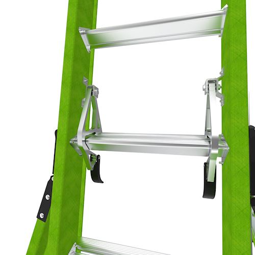 Little Giant Ladders 24' SumoStance M24 Extension Ladder, Fiberglass, Type IA, 300lbs. rated