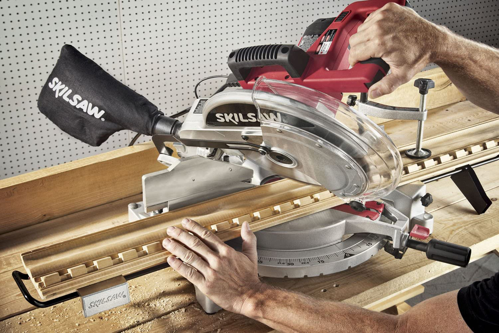 SKIL 12 In. Quick Mount Compound Miter Saw with Laser