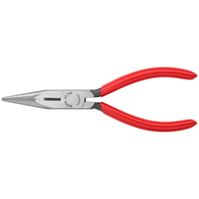 KNIPEX 6-1/4" Long Nose Pliers with Cutter