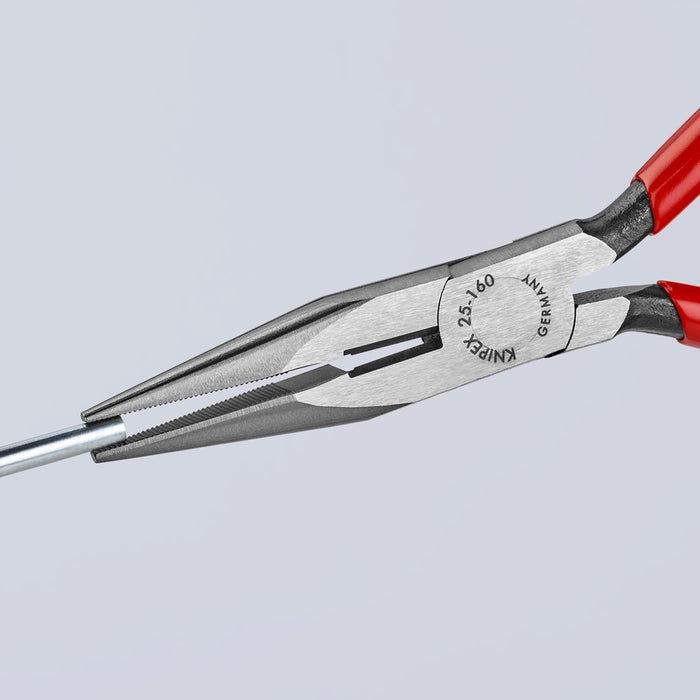 KNIPEX 6-1/4" Long Nose Pliers with Cutter