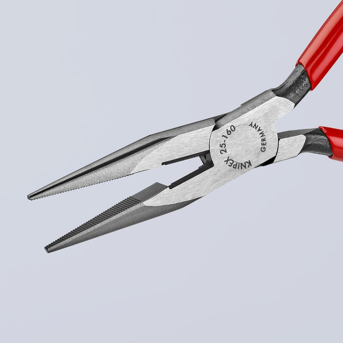 KNIPEX 6-1/4" Long Nose Pliers with Cutter