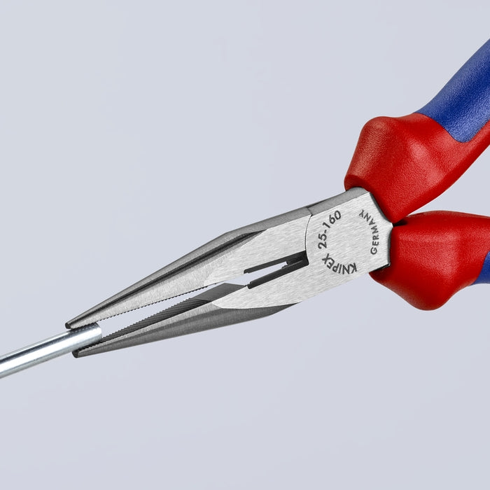 KNIPEX 6-1/4" Long Nose Pliers with Cutter