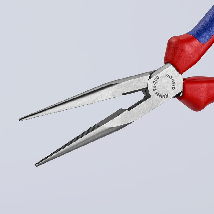 KNIPEX 8" Long Nose Pliers with Cutter