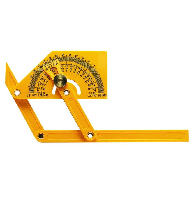 General Tools ANGLE-IZER Plastic Protractor