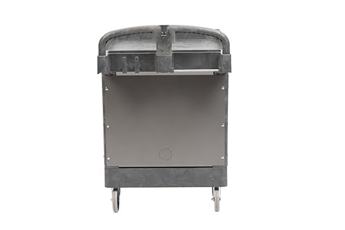 JET Resin Utility Cart with LOAD-N-LOCK Security System