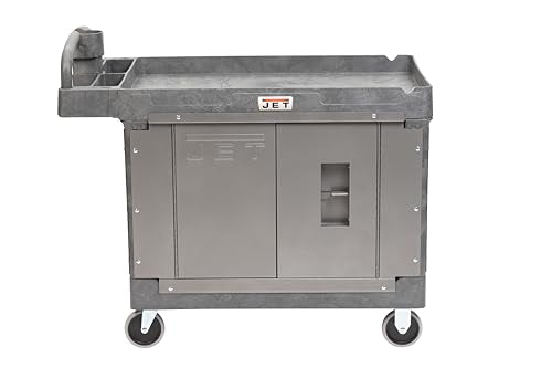 JET Resin Utility Cart with LOAD-N-LOCK Security System