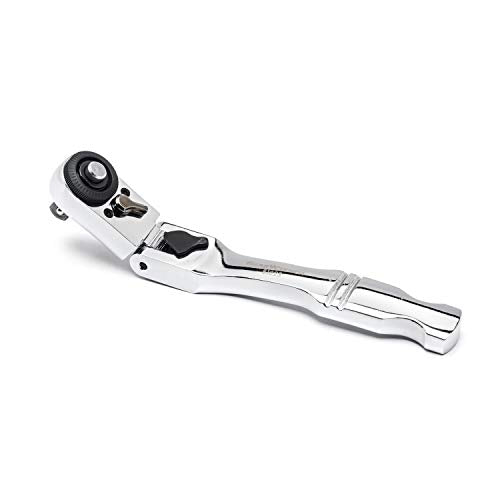 GEARWRENCH 1/4" Drive 72 Tooth Quick Release Locking Flex Slim Head Ratchet, 6"