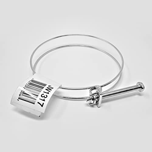 JET 4-Inch Two-Ring Dust Collection Hose Clamp