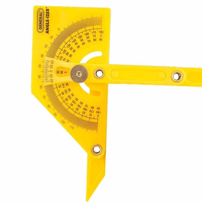 General Tools ANGLE-IZER Plastic Protractor