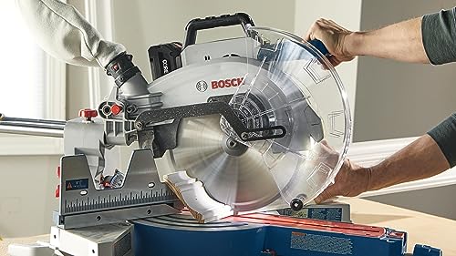 Bosch PROFACTOR 18V Surgeon 12in Dual Bevel Slide Miter Saw Kit with (1) CORE18V 8.0 Ah PROFACTOR Performance Battery