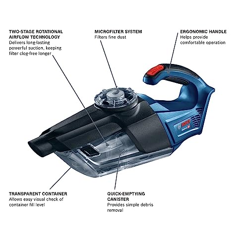 BOSCH 18V Handheld Vacuum Cleaner (Bare Tool)