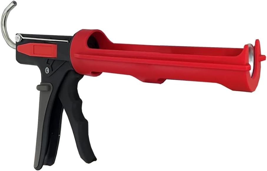 Newborn Octogun Model 208D Drip-Free Caulk Gun with Integrated Tooling Square and Removal Tool