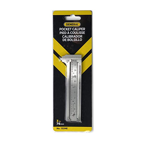 General Tools 3 In. Steel Slide Caliper