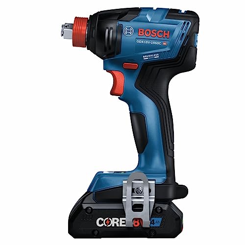 Bosch 18V 2-Tool Combo Kit with Connected-Ready Freak Two-In-One 1/4 In. and 1/2 In.