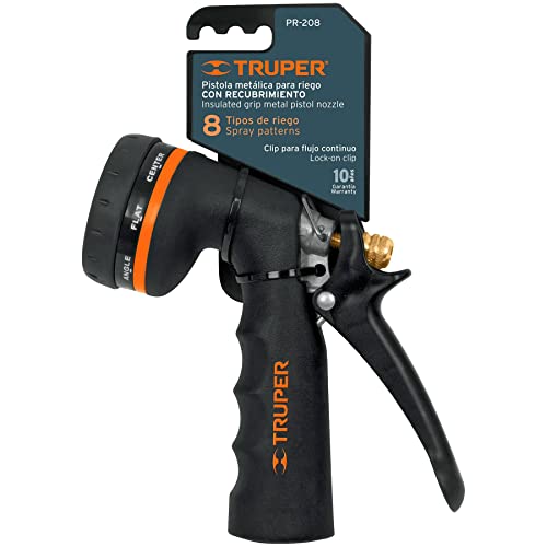 Truper Grip PR-208 Metal Hose Nozzle