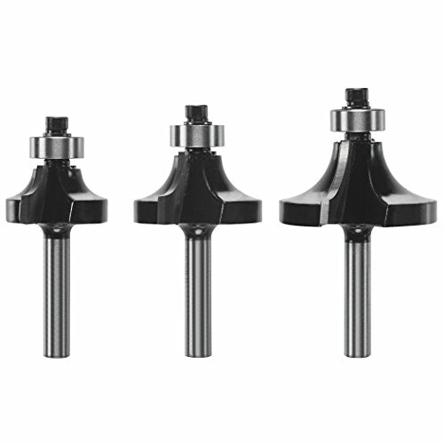 SKIL 3-Piece Carbide Roundover Bit Set