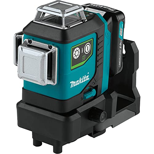 Makita 12V Max CXT Lithium‑Ion Cordless Self‑Leveling 360° 3‑Plane Green Laser Kit