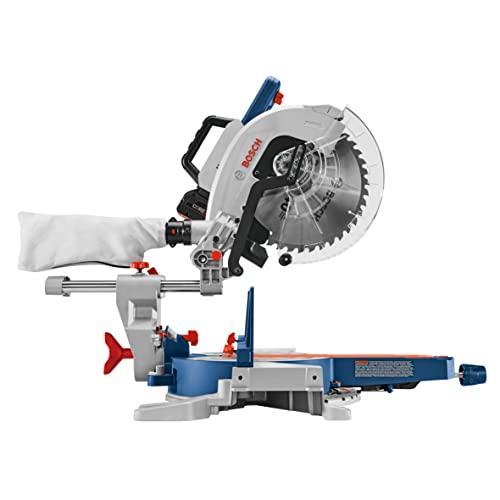 Bosch PROFACTOR 18V Surgeon 12in Dual Bevel Slide Miter Saw Kit with (1) CORE18V 8.0 Ah PROFACTOR Performance Battery