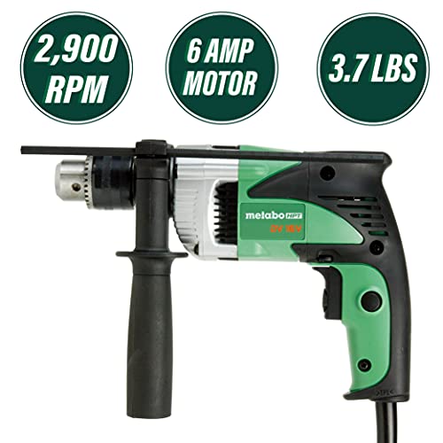 Metabo HPT Hammer Drill, 5/8", 6-Amp (DV16V)