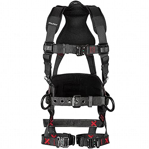 FallTech 3 D-Ring Iron Worker Body Harness