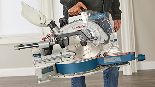 Bosch PROFACTOR 18V Surgeon 12in Dual Bevel Slide Miter Saw Kit with (1) CORE18V 8.0 Ah PROFACTOR Performance Battery