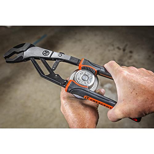 Crescent 12" Auto-Bite T&G Cushion Grip Pliers