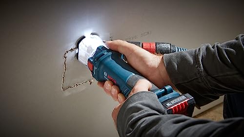 BOSCH 18V 2-Tool (GXL18V-291B25) Combo Kit with Brushless Screwgun, Brushless Cut-Out Tool and (2) CORE18V 4 Ah Advanced Power Batteries