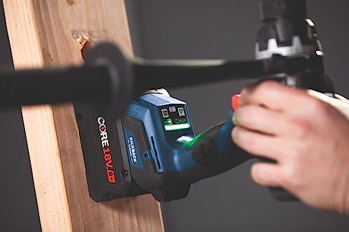 Bosch 18V 2-Tool Combo Kit with 1/2 In. Hammer Drill/Driver, 1/4 In. and 1/2 In. Two-In-One Bit/Socket Impact Driver, (1) CORE18V 8Ah Battery and (1) CORE18V 4Ah Battery