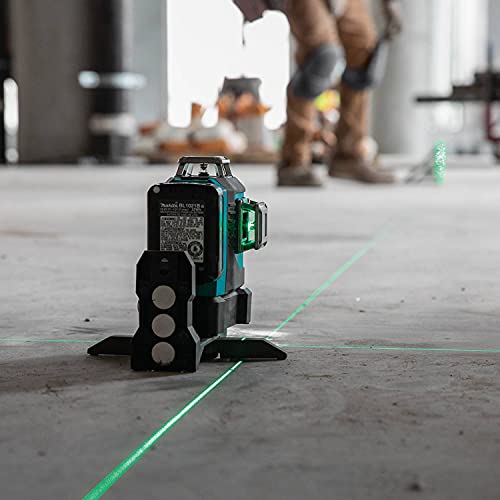 Makita 12V Max CXT Lithium‑Ion Cordless Self‑Leveling 360° 3‑Plane Green Laser Kit