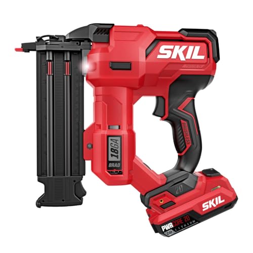 SKIL PWR CORE 20 Brushless 20V 18 Gauge Brad Nailer Kit