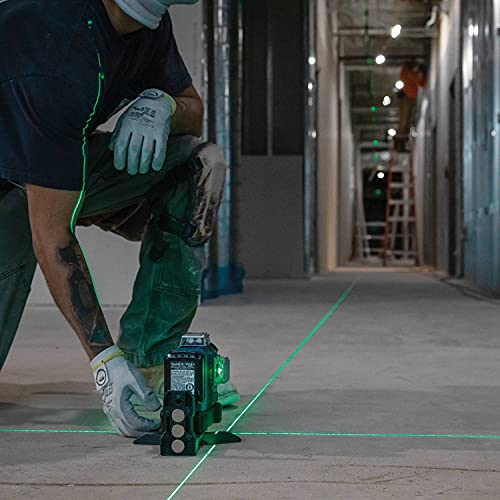 Makita 12V Max CXT Lithium‑Ion Cordless Self‑Leveling 360° 3‑Plane Green Laser Kit