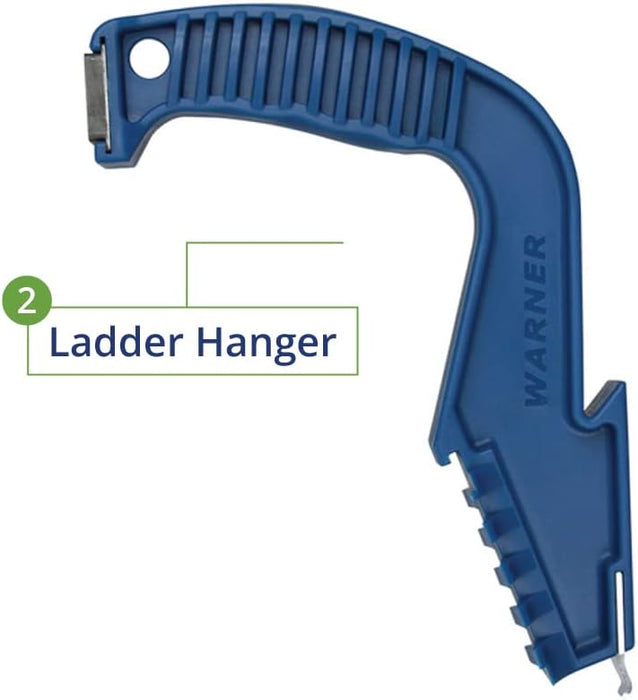 Warner Can-Do Grip 5-in-1 Paint Can Multi Tool Carrier, Opener, Hanger, Magnet and Hammer