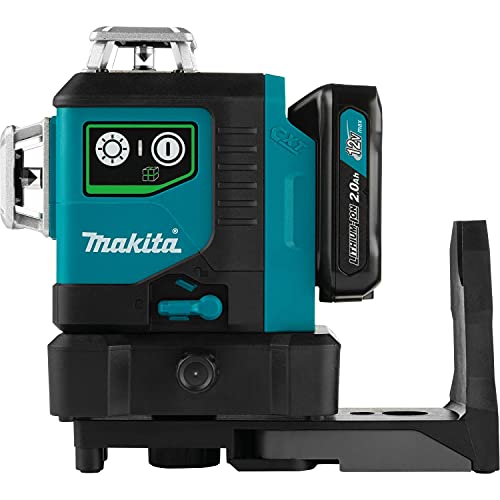 Makita 12V Max CXT Lithium‑Ion Cordless Self‑Leveling 360° 3‑Plane Green Laser Kit