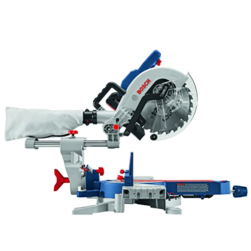 Bosch PROFACTOR 18V Surgeon 10in Dual Bevel Slide Miter Saw Kit