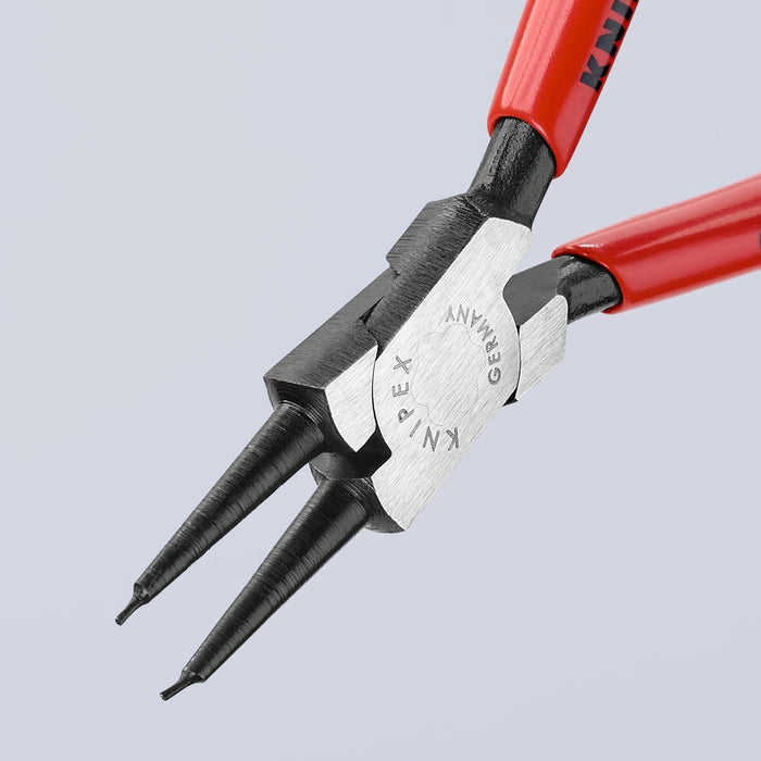 KNIPEX 5-1/2" Internal Snap Ring Pliers-Forged Tips