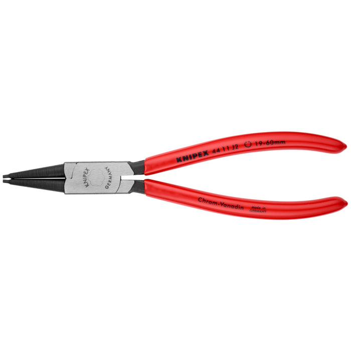 KNIPEX 7-1/4" Internal Snap Ring Pliers-Forged Tips
