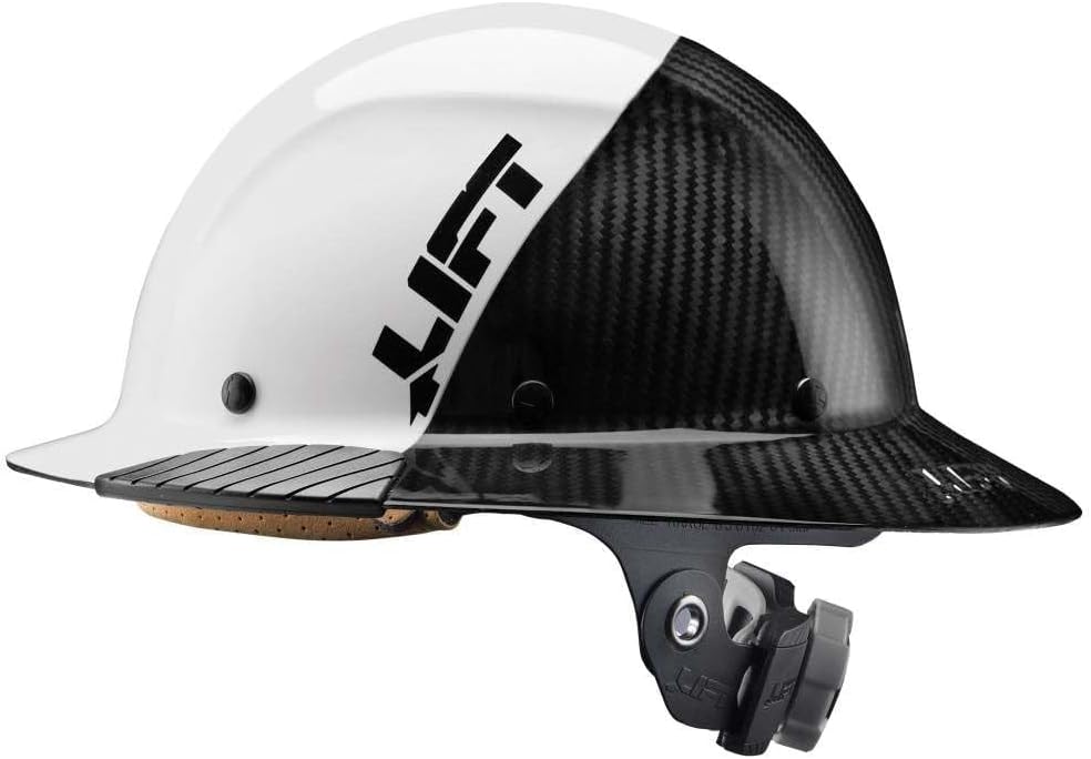 LIFT Safety Lift Safety DAX Fifty 50 Carbon Fiber Full Brim Hardhat