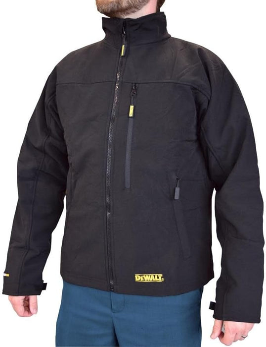 DEWALT Men's (DCHJ060ABD1-2X) Heated Soft Shell Jacket Kit Black 2-XLarge