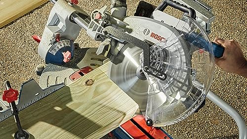 Bosch PROFACTOR 18V Surgeon 12in Dual Bevel Slide Miter Saw Kit with (1) CORE18V 8.0 Ah PROFACTOR Performance Battery