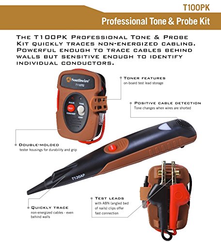 Southwire KIT, T100PK Contractor Tone Probe