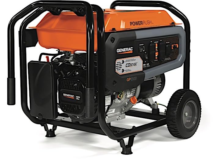 Generac 6,500-Watt Portable Generator GP6500 (Model 7683)